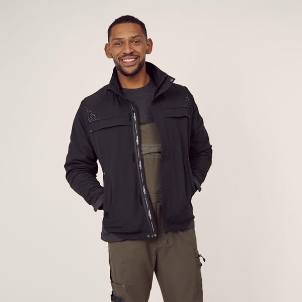 Unisex 4 Way Stretch Jacket - Charcoal