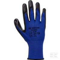 Work Gloves Blue Nylon
