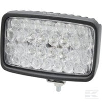 Work light LED, 90W, 6000lm, rectangular, 10-30V, white, Flood, Deutsch plug, 30 LED's