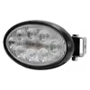 Work light LED, 56W, 5320lm, oval, white, 10/30V, Deutsch plug, Wide flood, 8 LED's