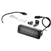Work light bar LED, 60W, 5040lm, rectangular, 12/24V, white/orange, 204x70x67mm Deutsch plug, Combo, straight, 12LED's, E-BOOST