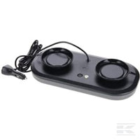 Light bar LED, 126W, 12-24V, amber, magnetic, 365x173x47mm, 42 LED's