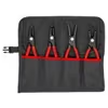 Circlip pliers set, 4 parts