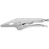 Locking pliers with long slim