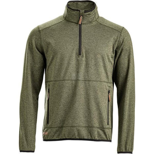 Mens 1/2 zip fleece - Olive