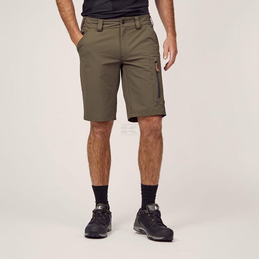 Mens Active Shorts - Olive