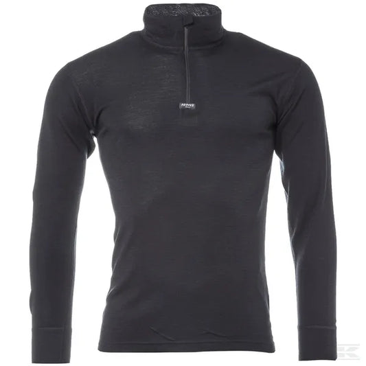 Unisex Wool Turtle Neck Thermal Shirt