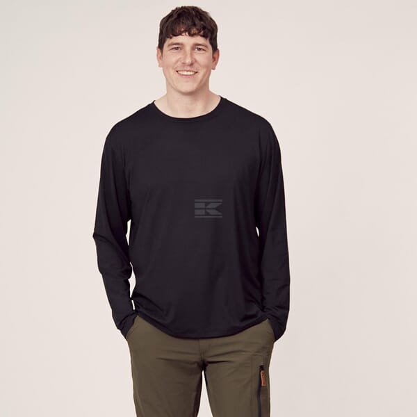 Ladies Long Sleeved T-Shirt - Charcoal