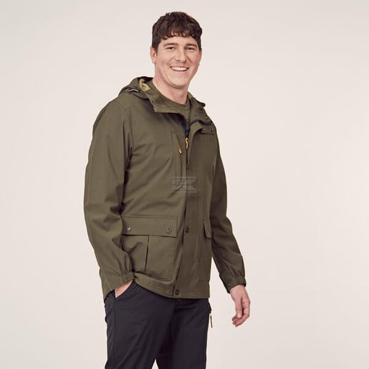 Mens Shell Jacket - Olive