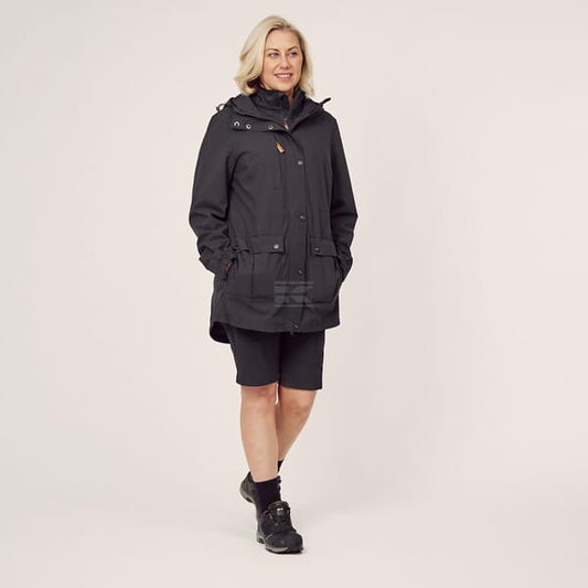 Ladies Shell Jacket - Charcoal